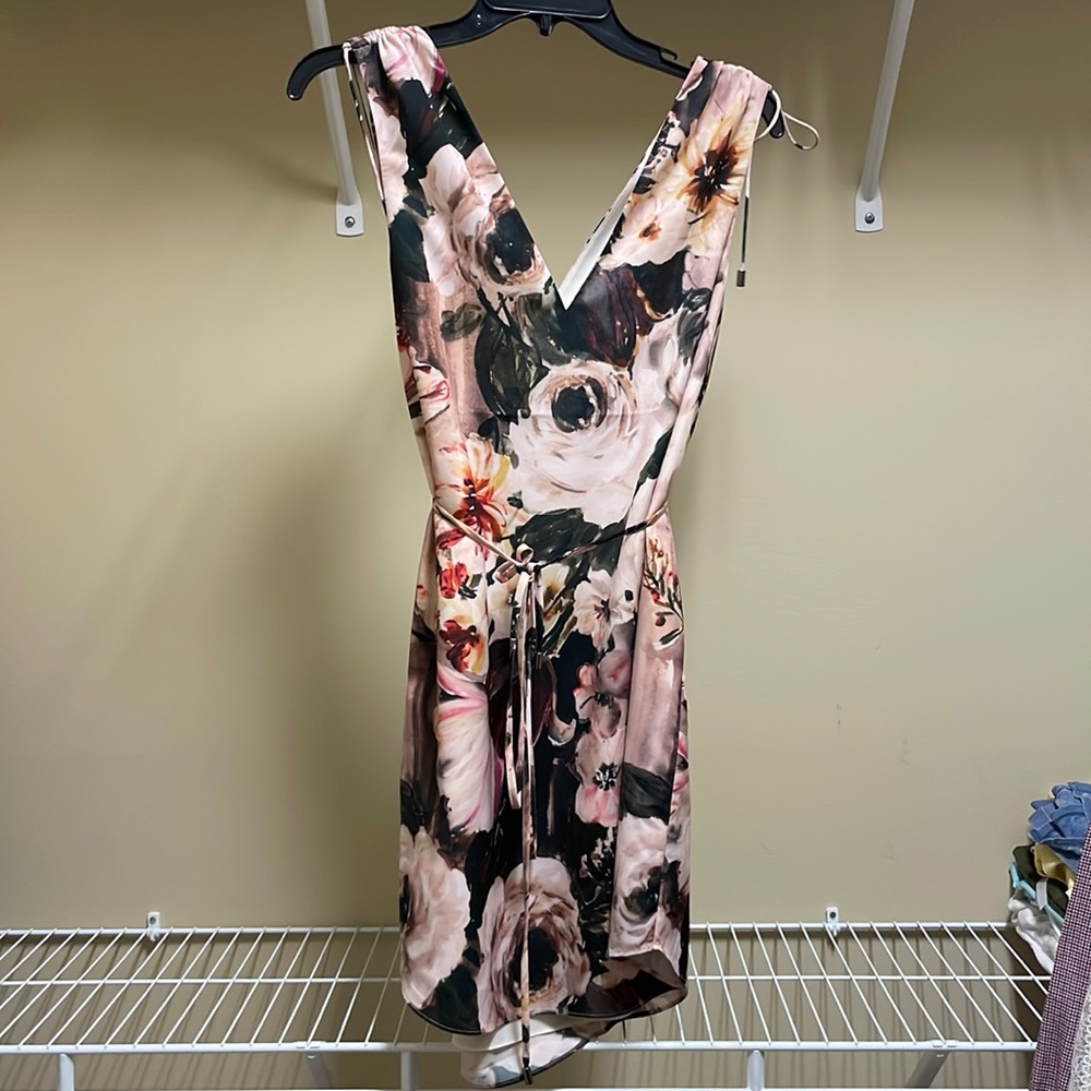 NWT Haute Hippie Floral Mini Dress